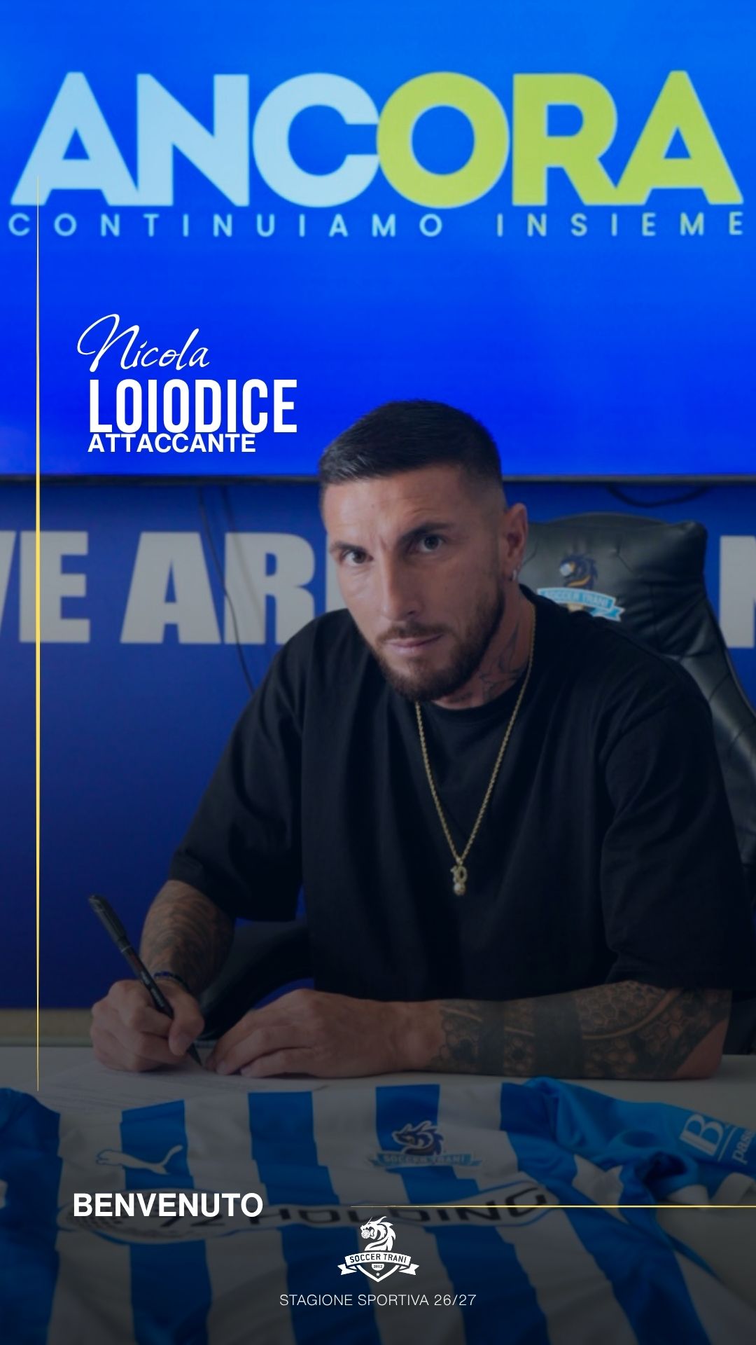 Nicola Loiodice è un nuovo giocatore del Trani
